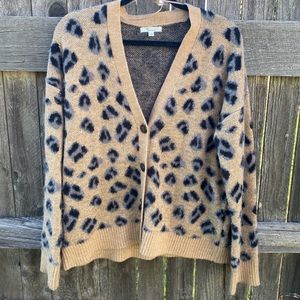 Leopard Print Cardigan 🐆